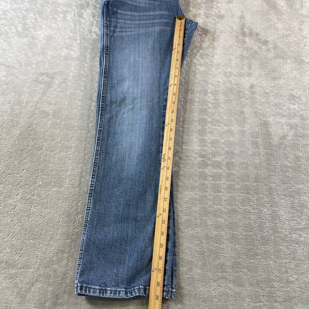 Wrangler Retro Slim Boot Jeans Mens 29x30 Blue Western Cowboy Festival Workwear - Picture 5 of 11
